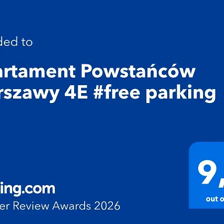 Powstancow Warszawy 4e #free Parking *